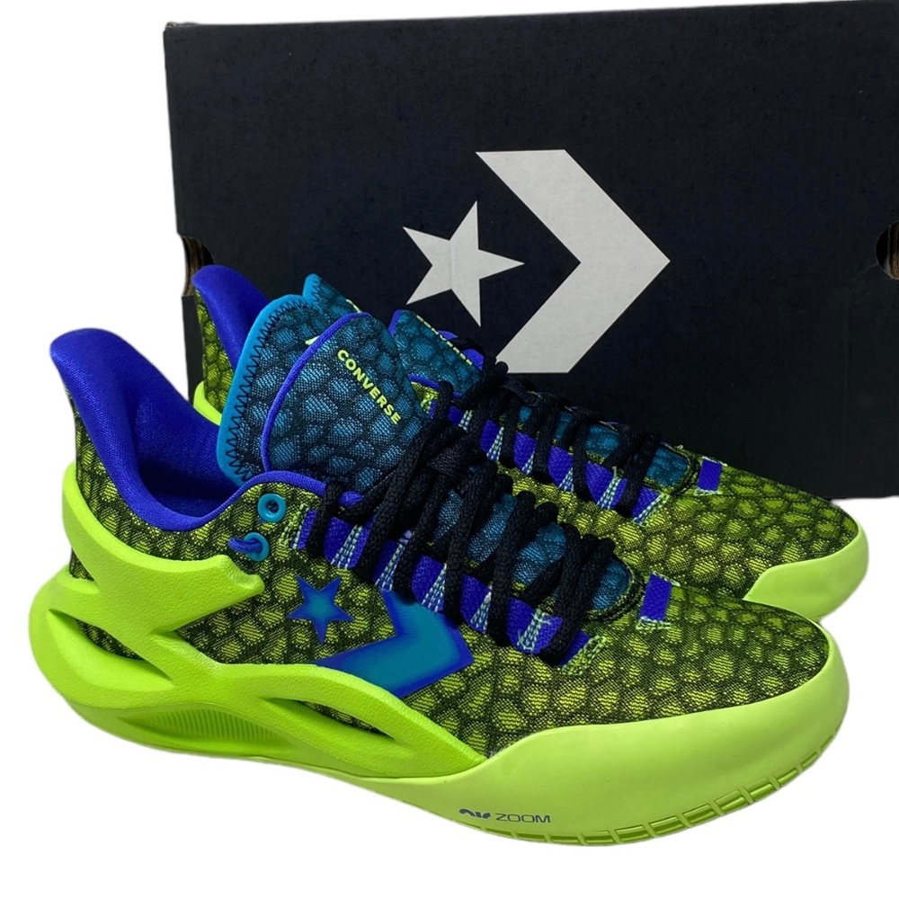 Converse BB Trilliant CX Sneakers Basketball Green Canvas Shoes Women's A04942C - Picture 2 of 11